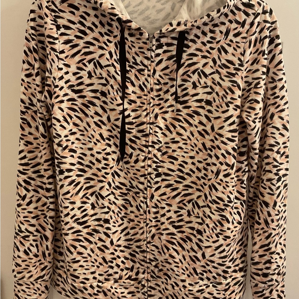 Soma Wknd Cotton Terry Zip Up Jacket / Hoodie - In the Wild - Size Small - Picture 4 of 8